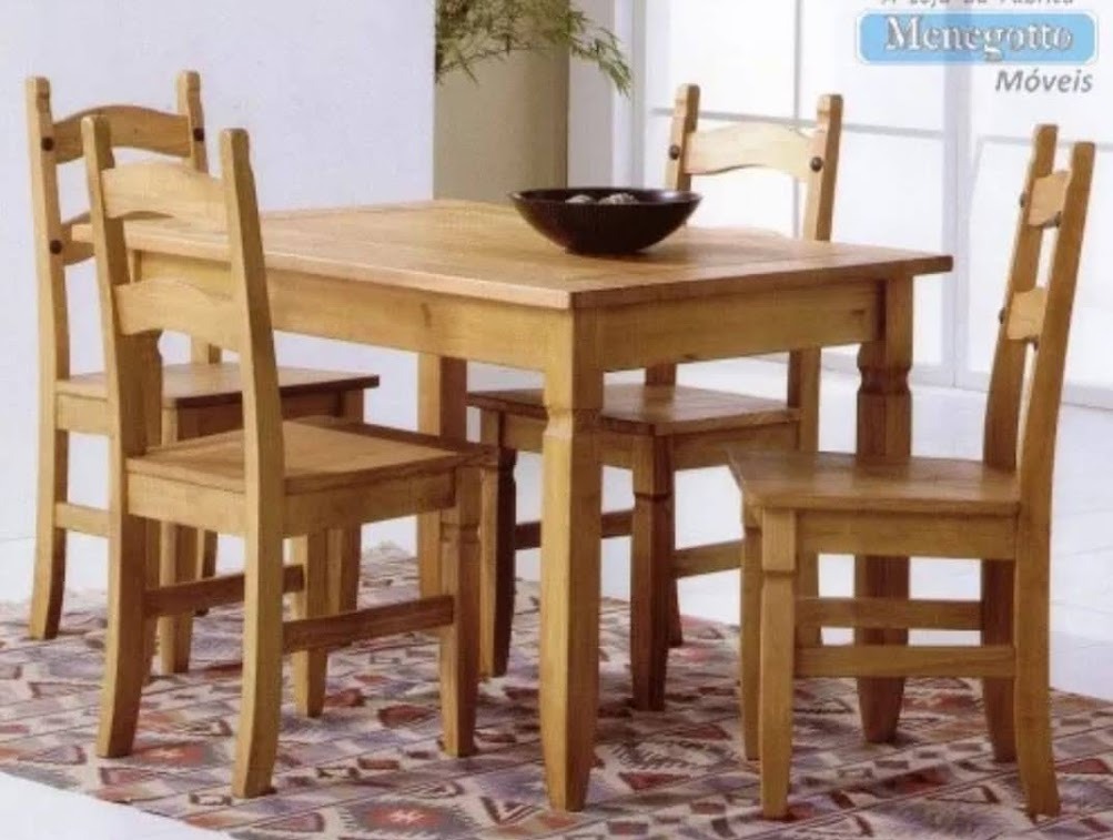 MESA TOSCANA COM CADEIRAS