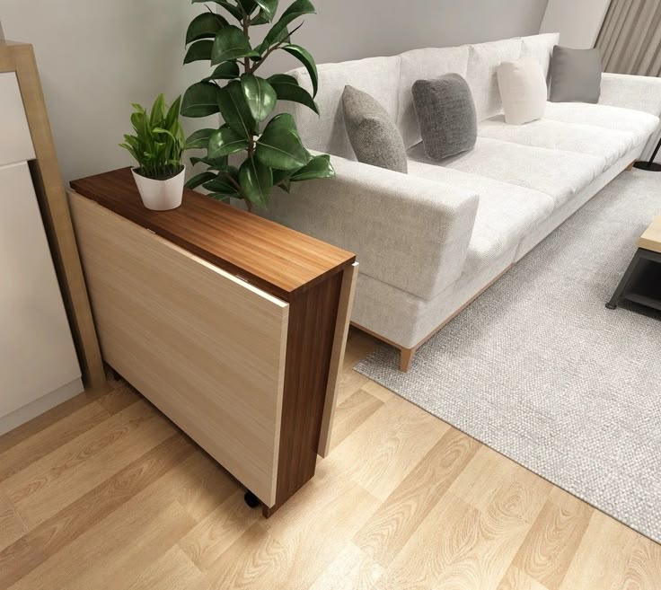 MESA DOBRÁVEL COM ARMÁRIO